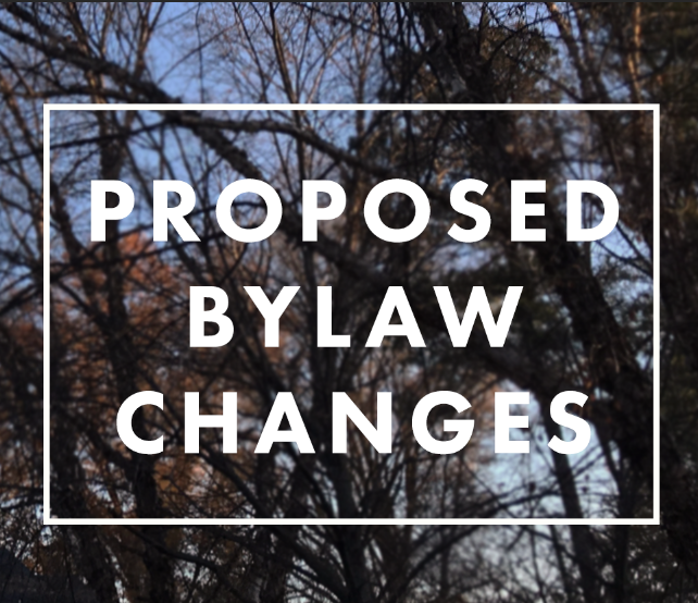 Proposed Bylaws Changes